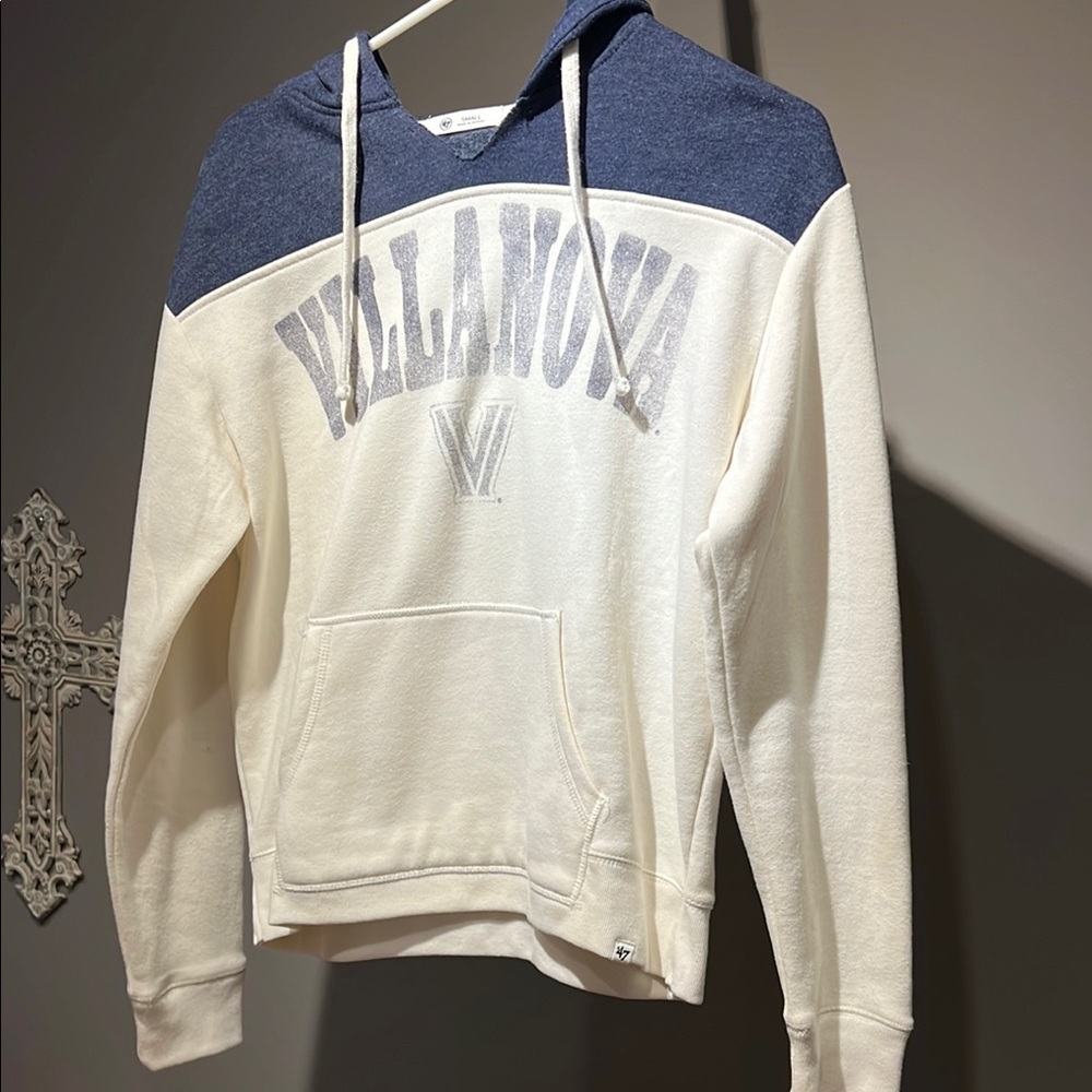 Villanova Navy and White Hoodie